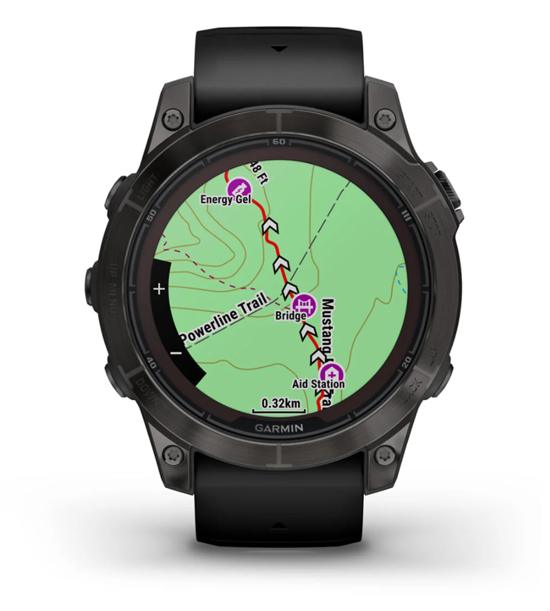 Garmin fenix 7 Pro Sapphire Solar Carbon Grey DLC Titanium with Black Band-2